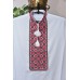 Embroidered shirt "Kyiv Sun Red"